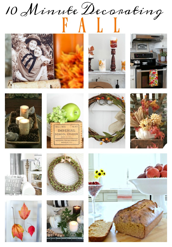 10 MINUTE DECORATING-FALL