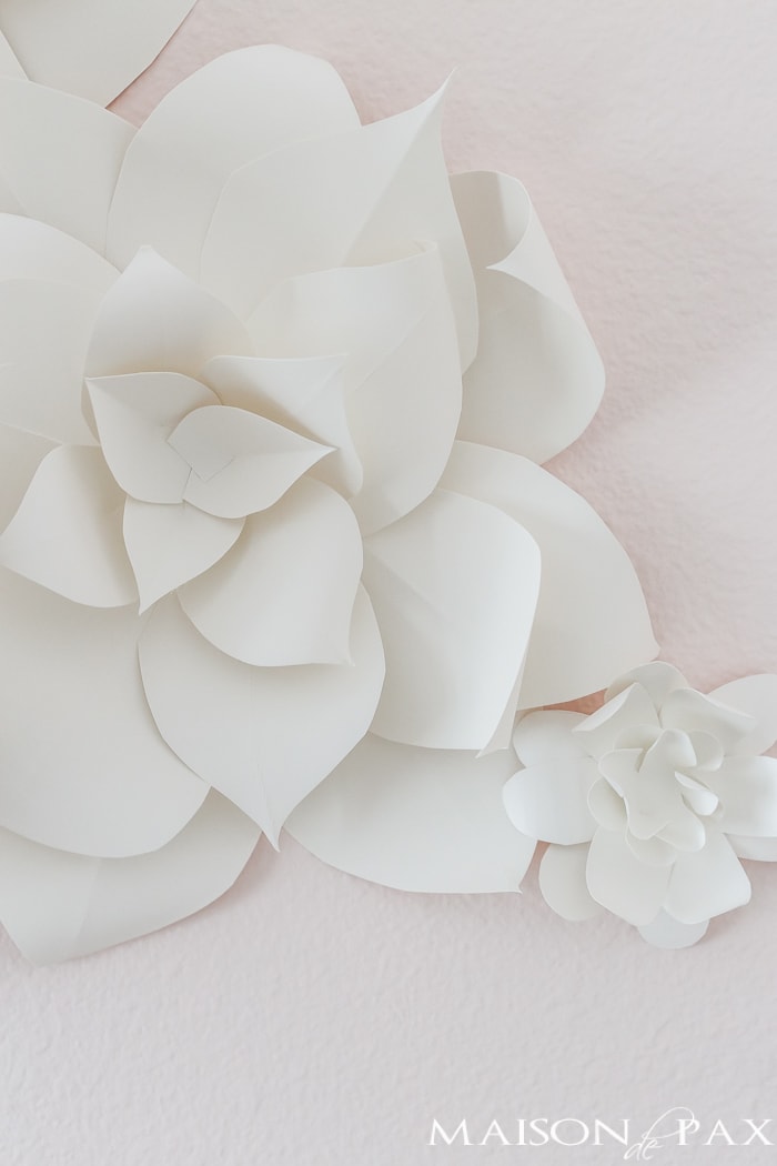 DIY paper flower- Maison de Pax