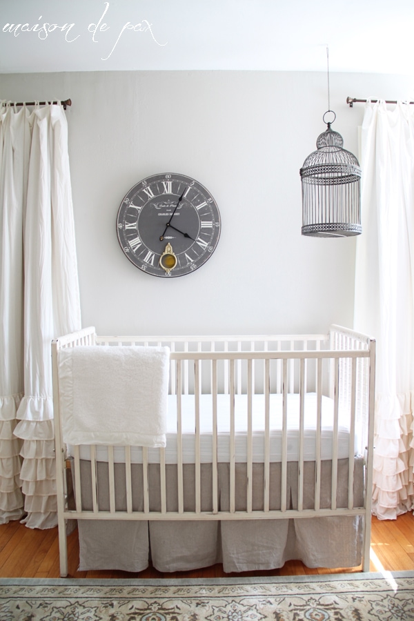 gorgeous nursery makeover- Maison de Pax