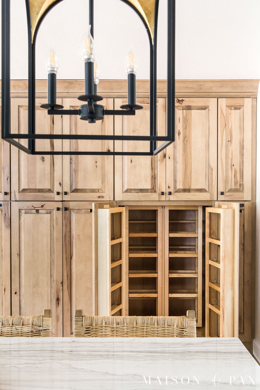 pantry organization tools: multi storage pantry section