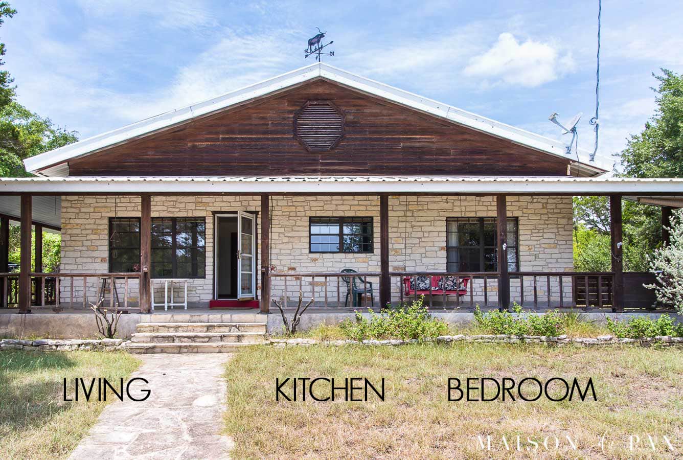 texas farmhouse makeover and renovation | Maison de Pax