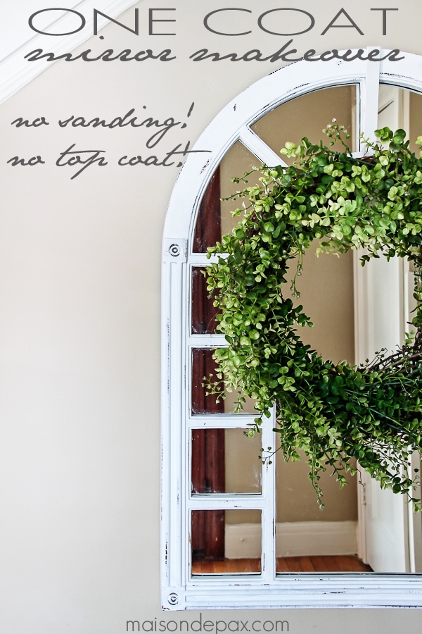 This looks so easy! Chalk paint and a simple distressing technique via aiweb9ygdry.cmersite.com #diy #tutorial