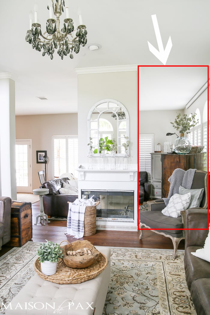 ideas for creating built ins around a fireplace- Maison de Pax