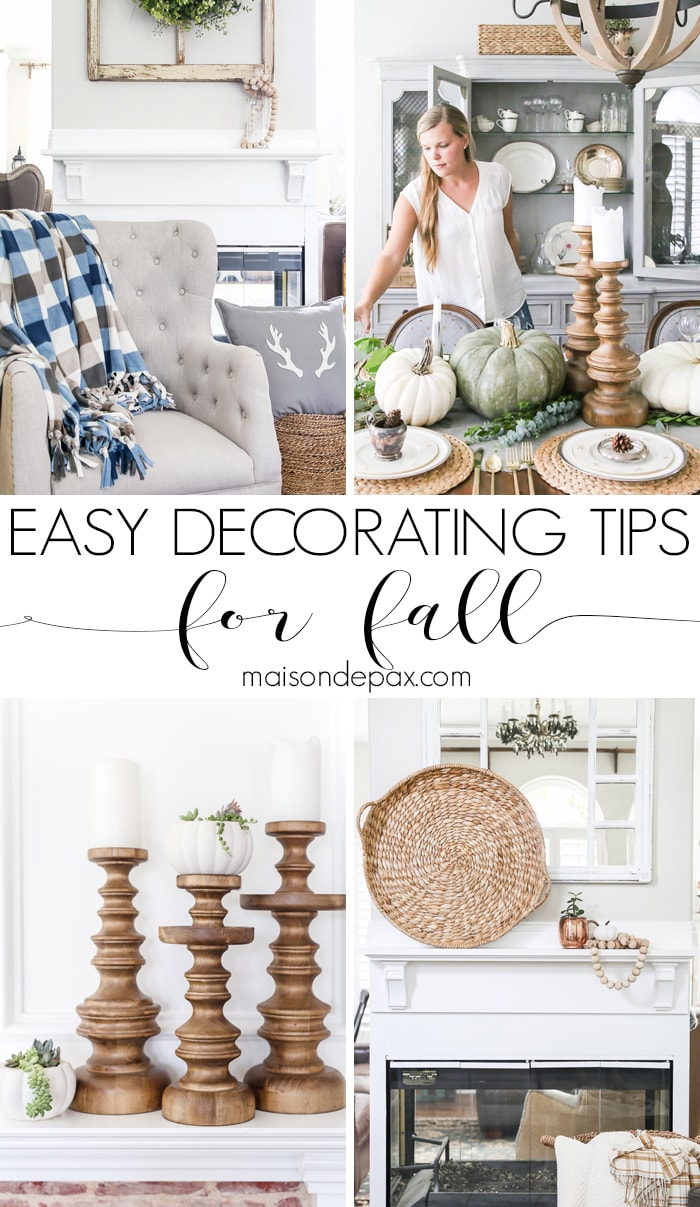 Fall Decorating Tips- Maison de Pax