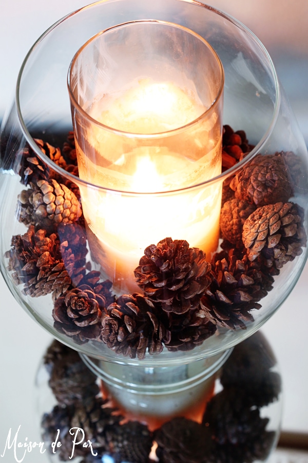 simple winter decor