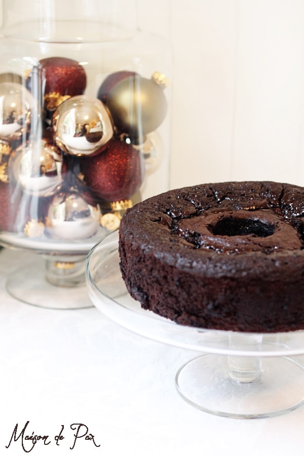 Coffee Kahlua Chocolate Cake