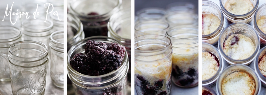 Easy and delicious blackberry cobbler: only 7 ingredients! #dessert #blackberry