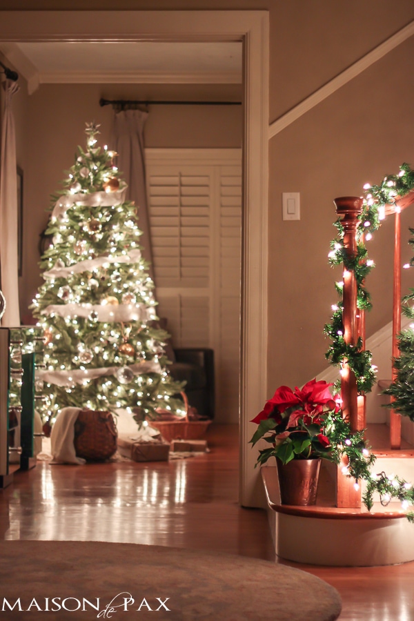 gorgeous, twinkling, holiday inspiration - beautiful Christmas lights at night via aiweb9ygdry.cmersite.com