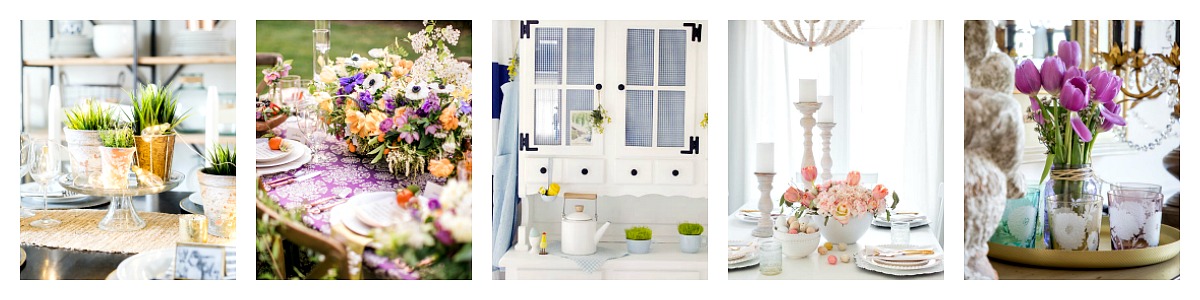 Spring Styling - Dining Room