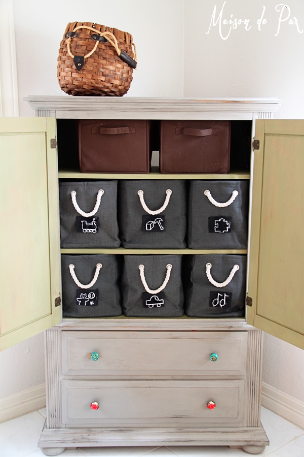 Organizing the Playroom