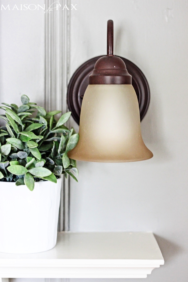 Sconce Update (before)