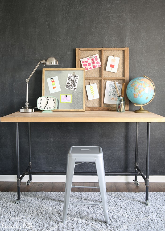 Rustic, Industrial Playroom Decorating Ideas