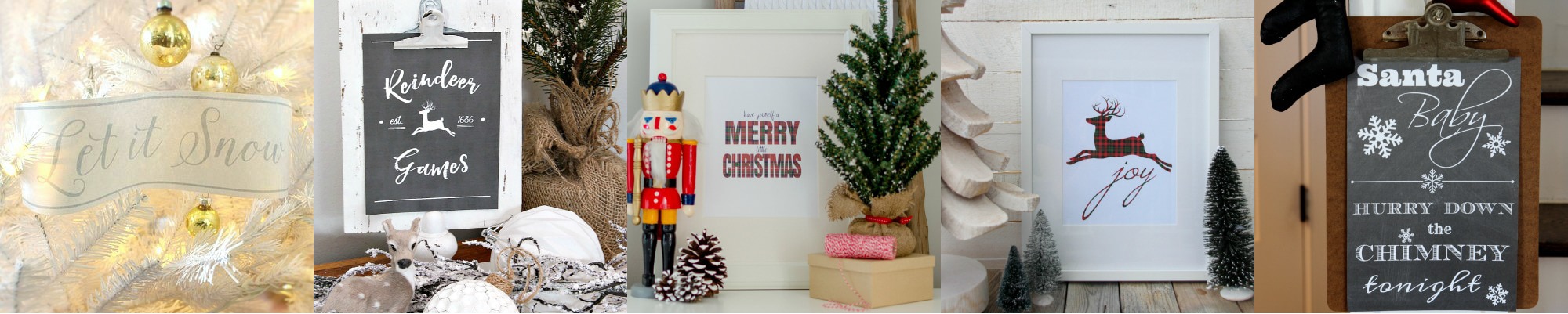 christmas printables from bloggers- Maison de Pax