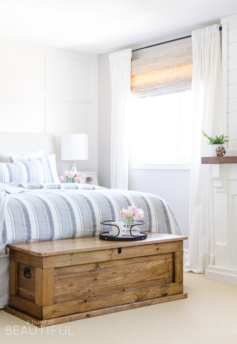How to Capture a Modern Farmhouse Style: tips for decorating your home with that modern farmhouse feel and charm