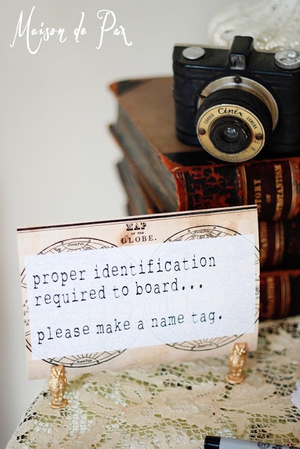 cb shower id sign