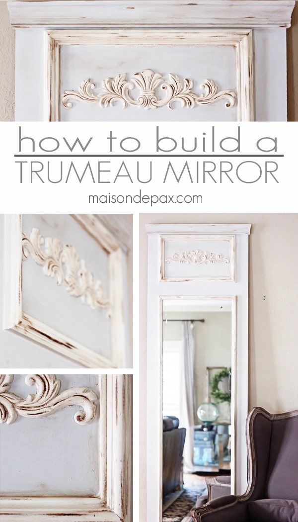 DIY Trumeau Mirror tutorial: step by step instructions on how to build your own | aiweb9ygdry.cmersite.com