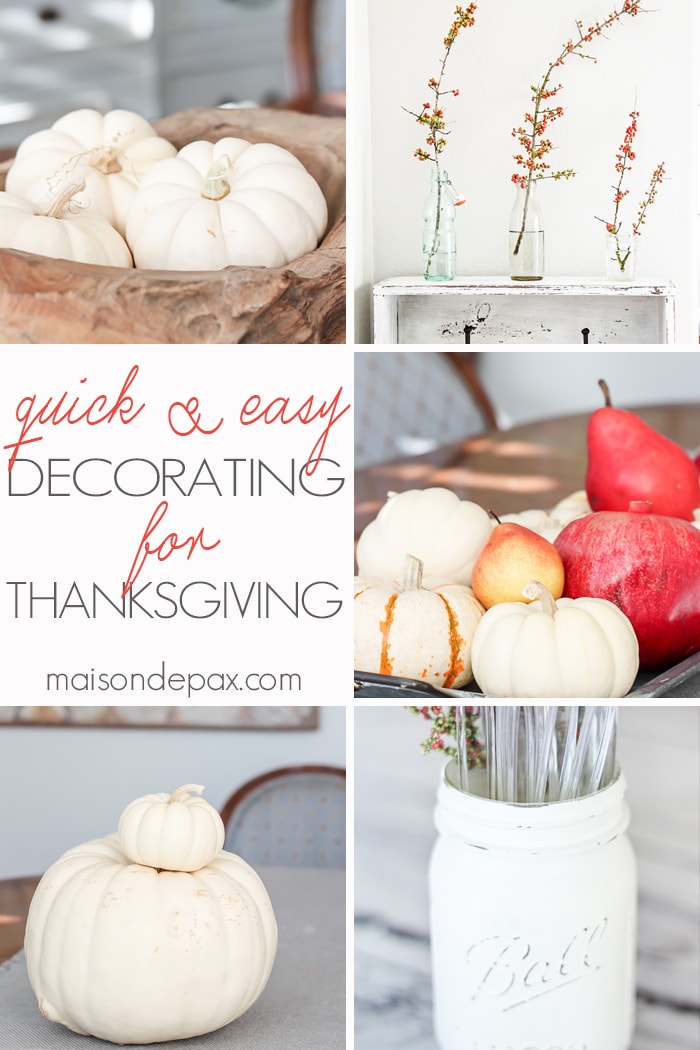 Beautiful! So many wonderful ideas for a casual and easy Thanksgiving celebration | aiweb9ygdry.cmersite.com