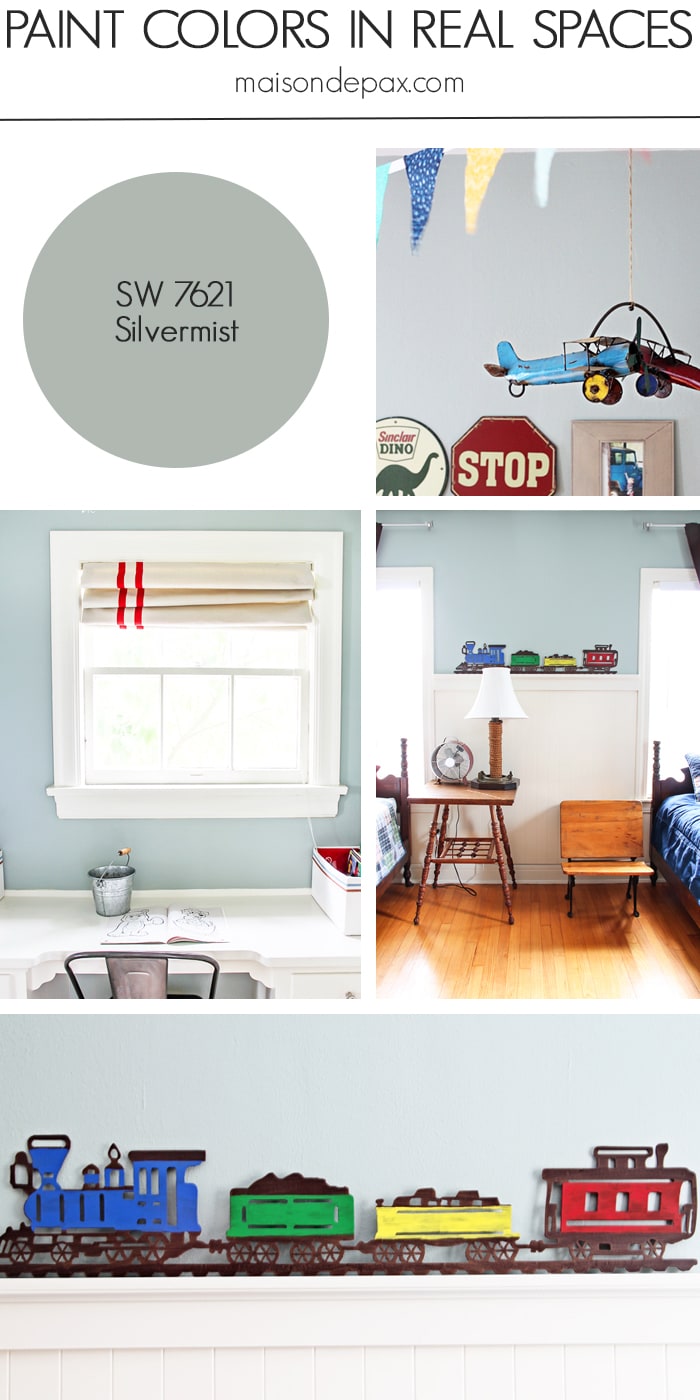 Silvermist (SW 7621) by Sherwin Williams- Maison de Pax