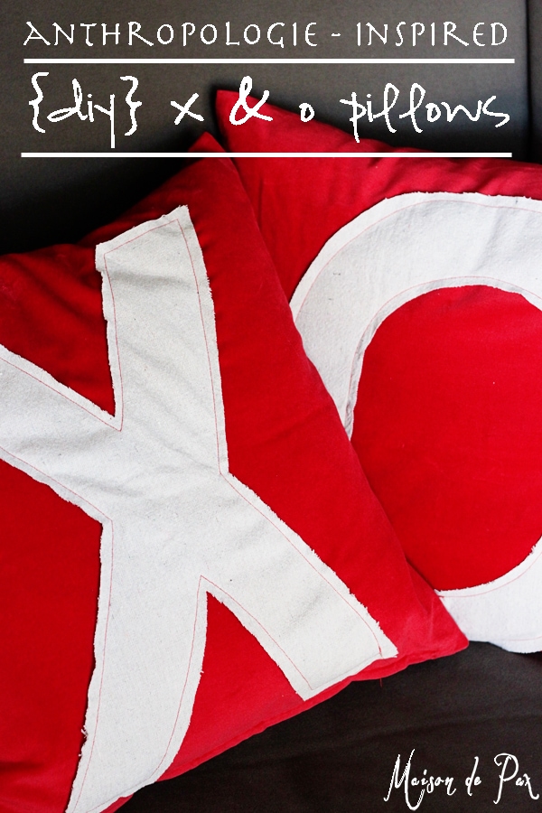Easy tutorial for adorable Valentine's pillows