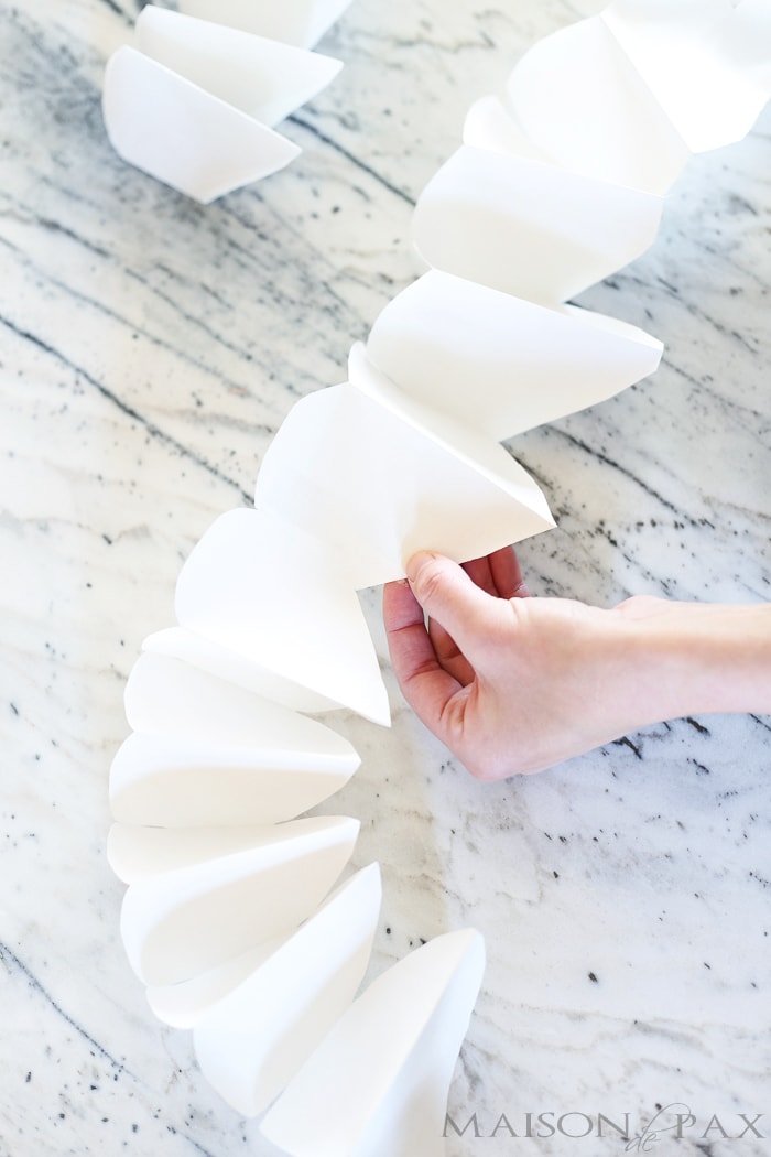 How to Make a Paper Heart Chain