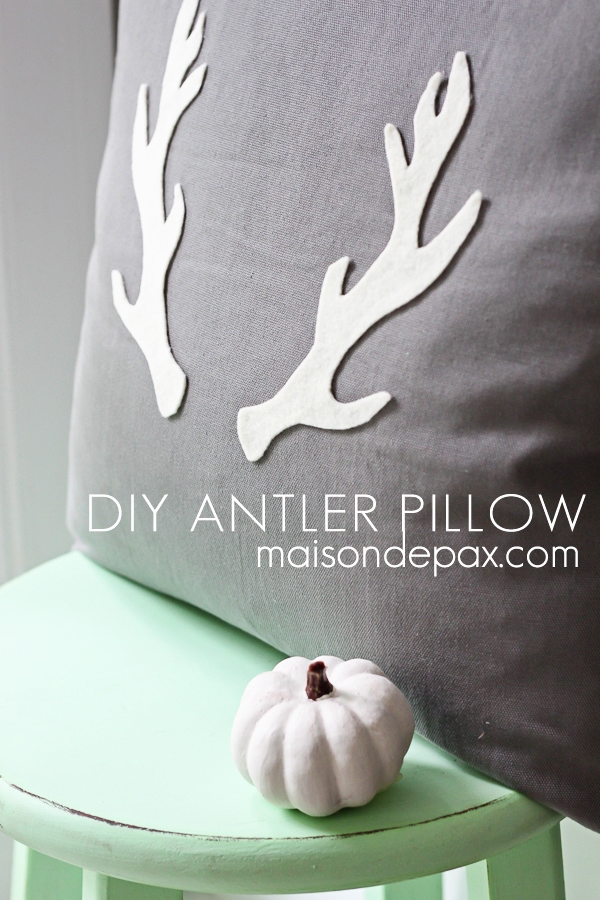 Antler Pillow (sign2)