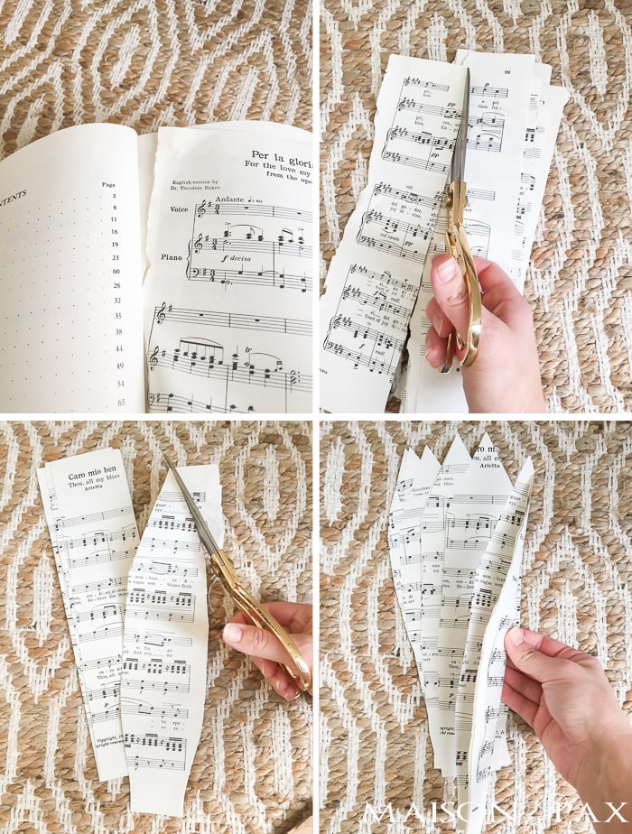 How to make angel wings from vintage sheet music... Stunning! aiweb9ygdry.cmersite.com