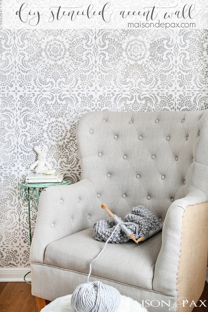 How to Stencil an Accent Wall