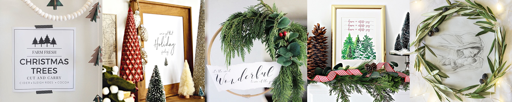 christmas printables from bloggers- Maison de Pax