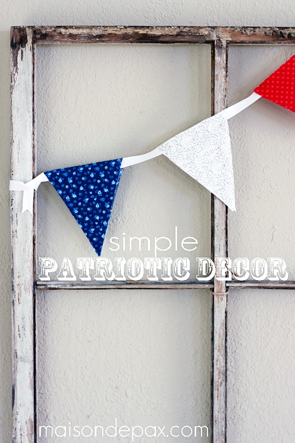 Patriotic Decor Home Tour