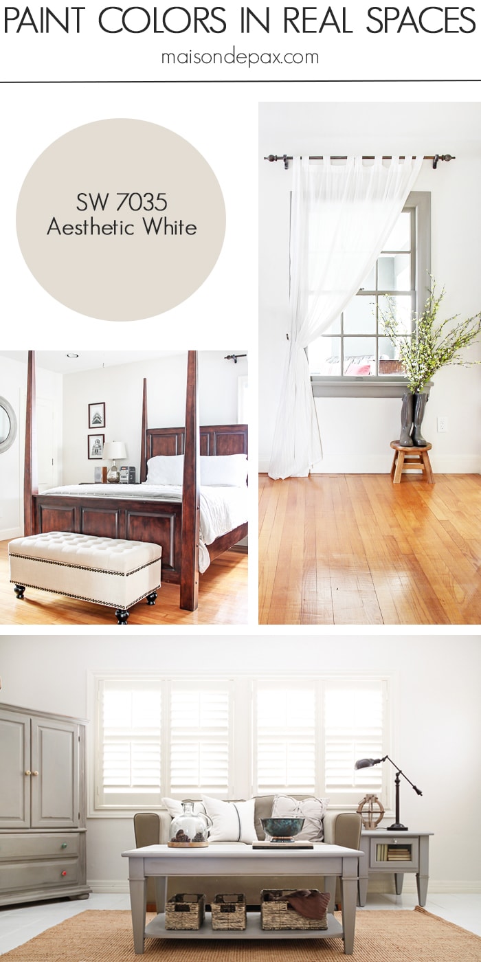 Aesthetic White (SW 7035) by Sherwin Williams- Maison de Pax