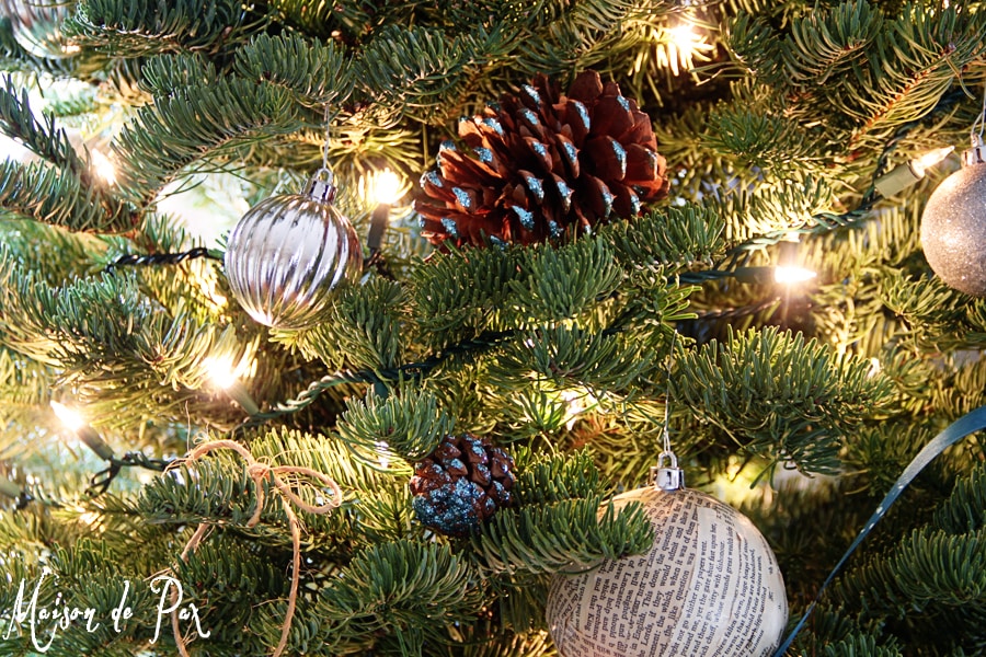blue christmas tree ornaments