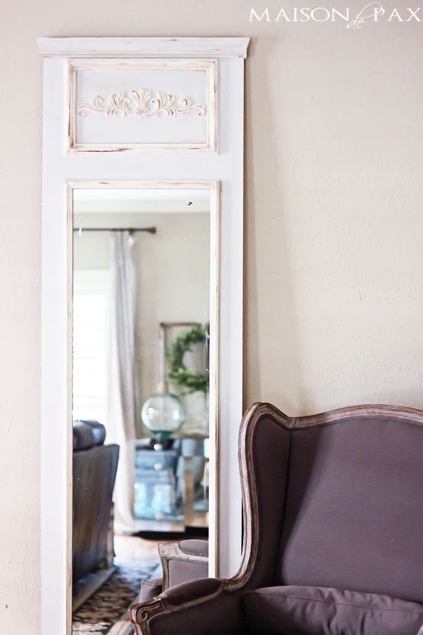 Tutorial to create a French Vintage mirror- Maison de Pax
