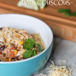 Slow cooker Mexican chicken with cilantro lime couscous - so easy and SO delicious! aiweb9ygdry.cmersite.com