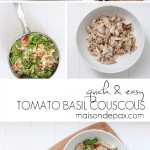 10 minutes or less! Delicious chicken, tomato, and basil couscous at aiweb9ygdry.cmersite.com is a healthy and easy family favorite.