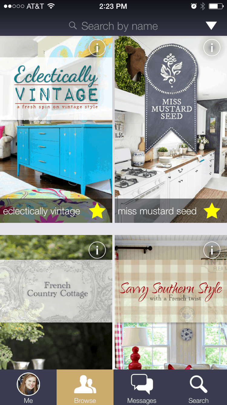 following your favorite blogs is a snap with the bHome App!