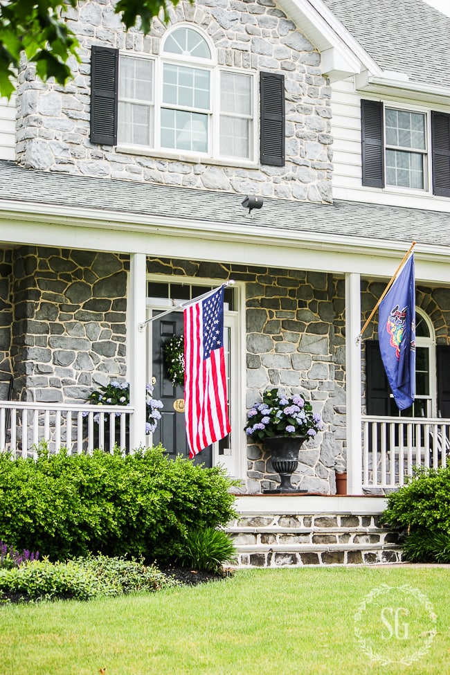 Gorgeous, traditional American farmhouse