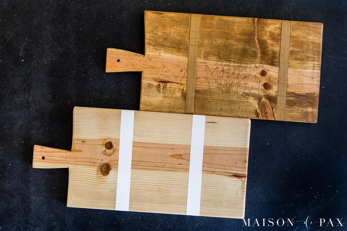 DIY cutting boards, antique bread boards, modern charcuterie boards | Maison de Pax