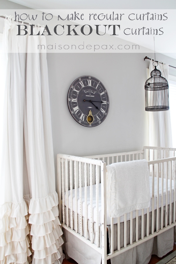 Easy Blackout Curtains