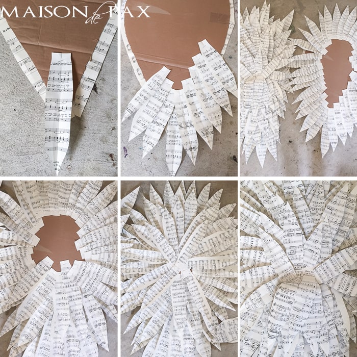 How to make angel wings from vintage sheet music... Stunning! aiweb9ygdry.cmersite.com