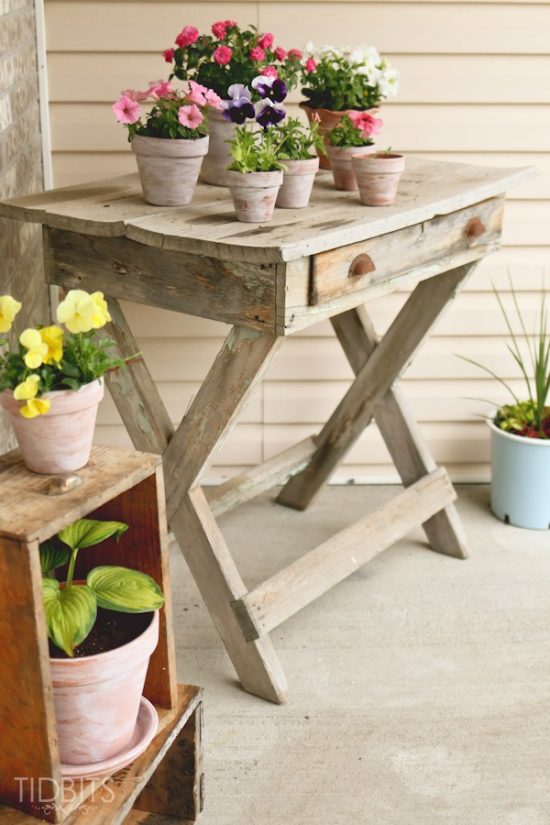 Porch plants- Maison de Pax
