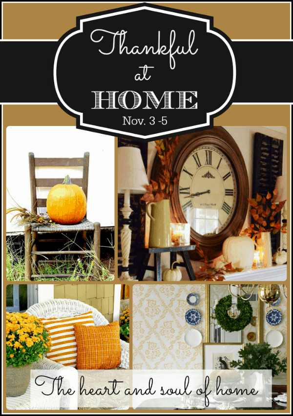 thankful at home blog tour- Maison de Pax