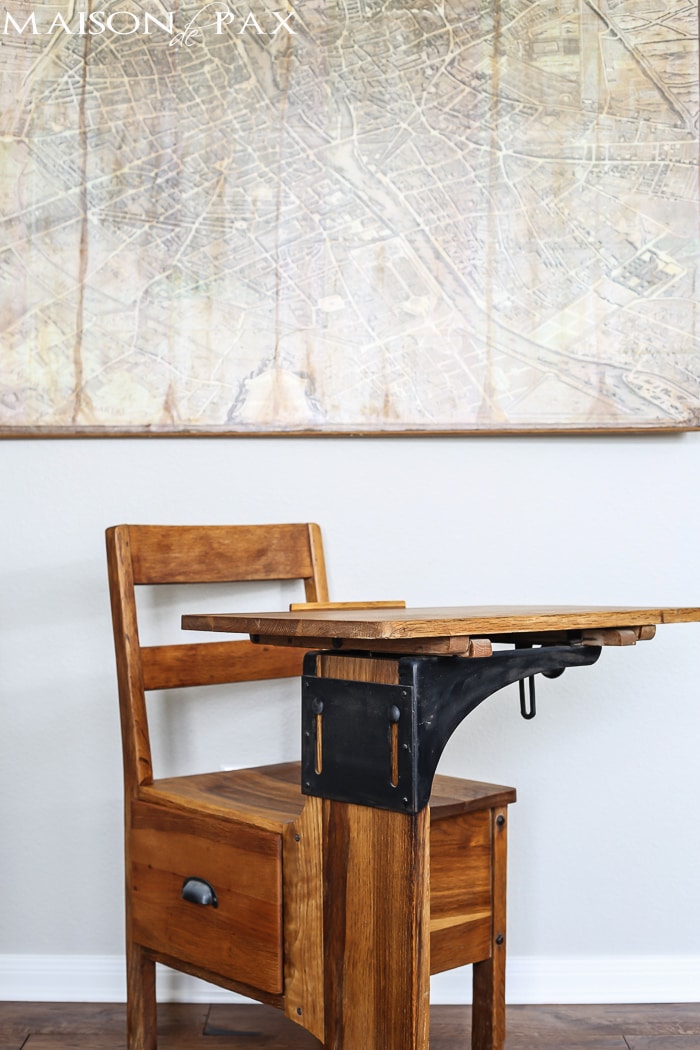 adorable restored vintage school desk | aiweb9ygdry.cmersite.com