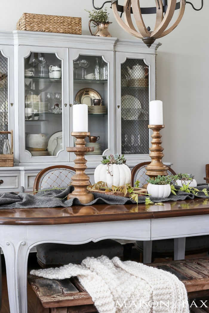 Fall Dining Room- Maison de Pax