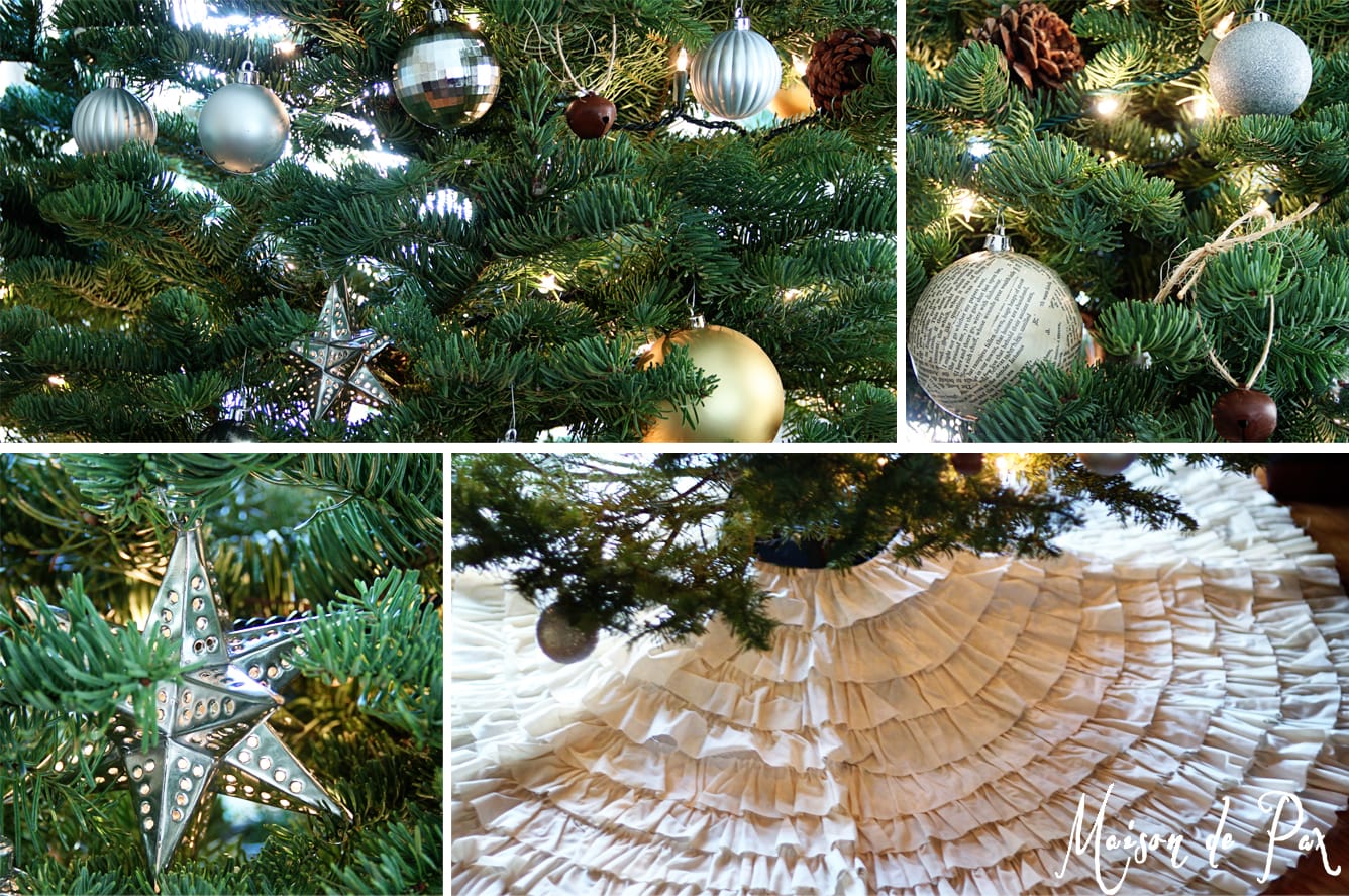christmas tour tree collage- Maison de Pax