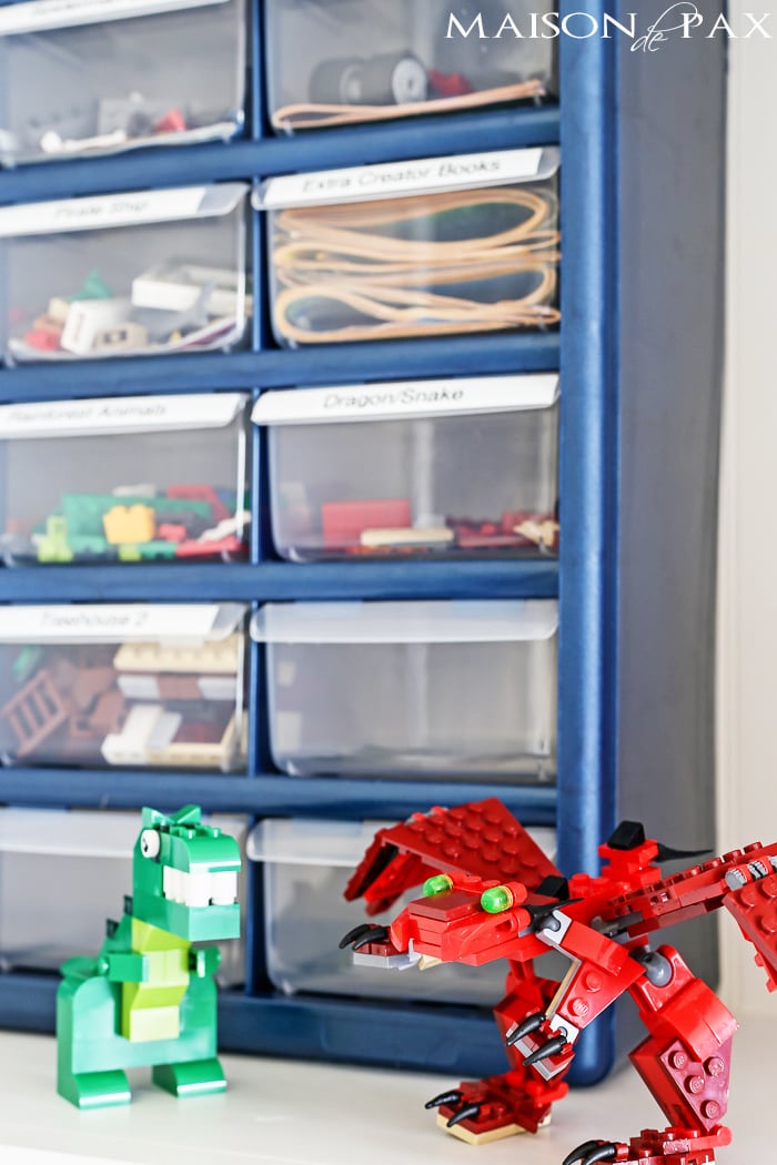these drawers are perfect for a playroom