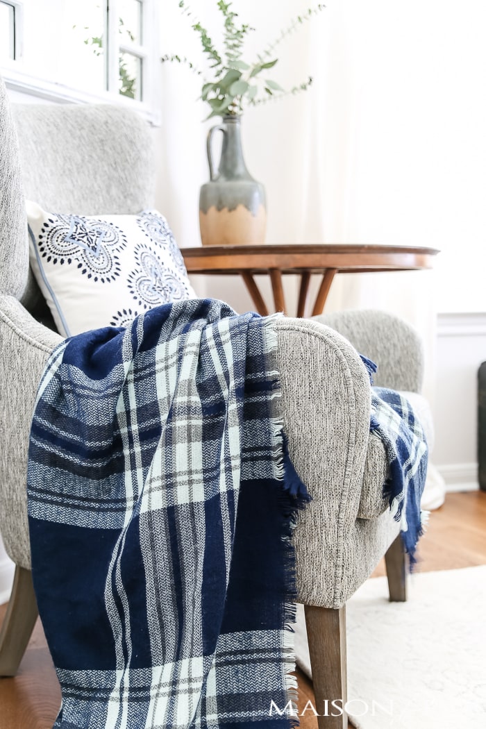 Fall Decorating: Simple Seasonal Touches in the Kitchen and Master Bedroom
