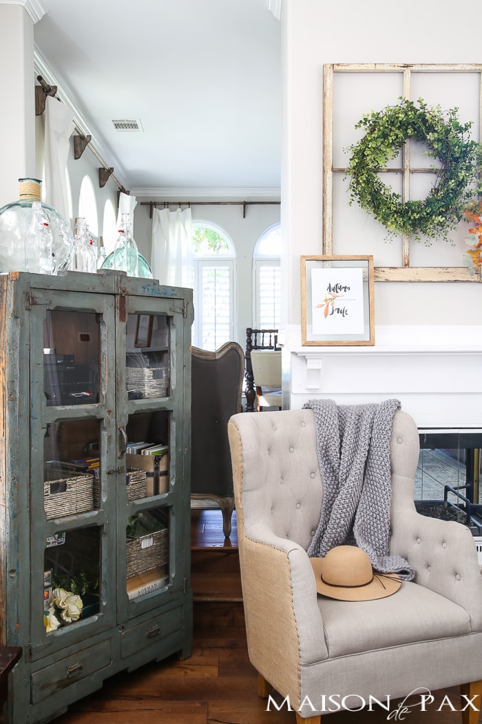 Fall decorating ideas- Maison de Pax