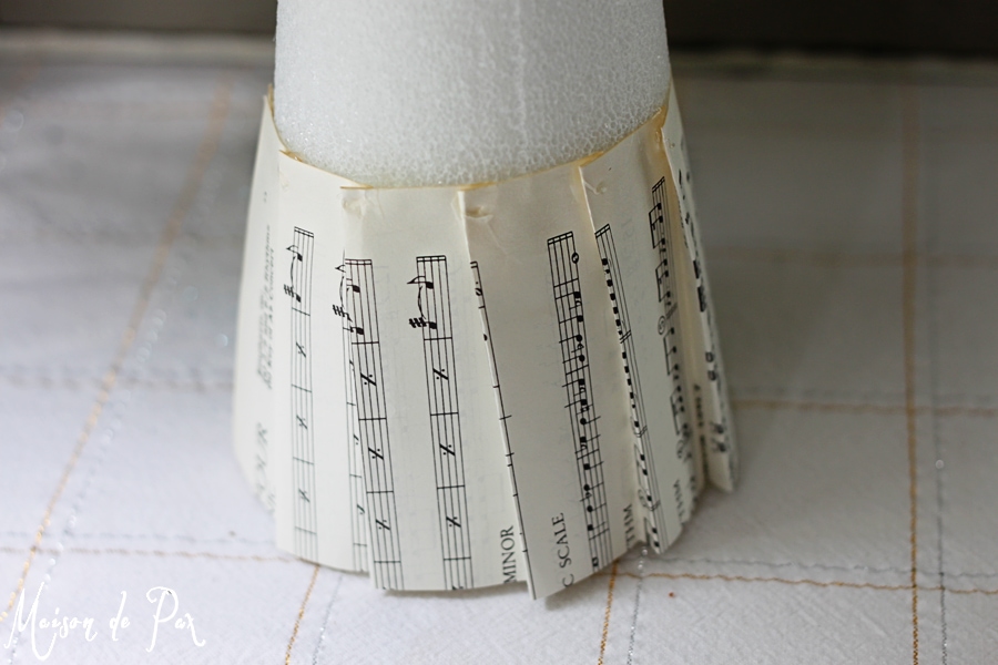 sheet music trees one layer