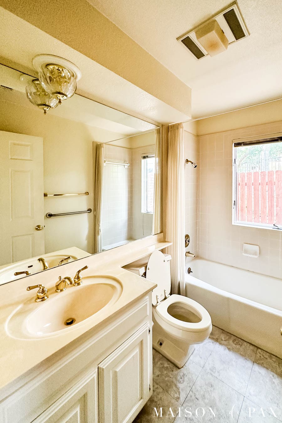 80s bathroom before