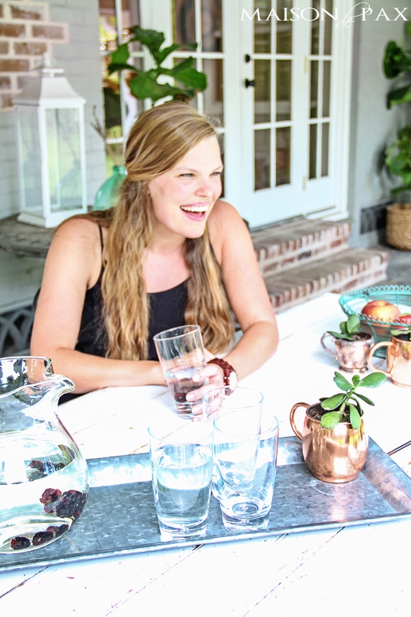 Gorgeous summer home tour full of seasonal decorating ideas - Maison de Pax